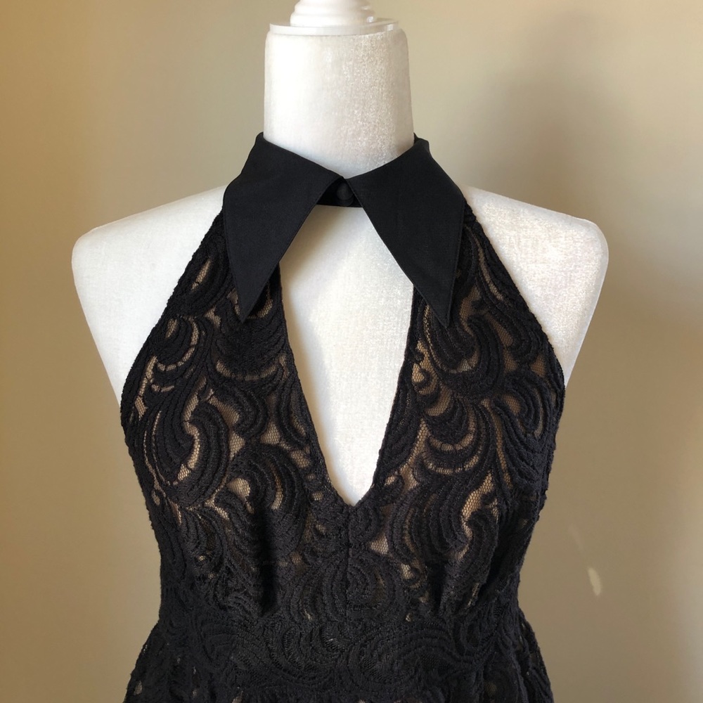 Anna Sui Target Lace Fit and Flare Halter Dress - Picture 4 of 8